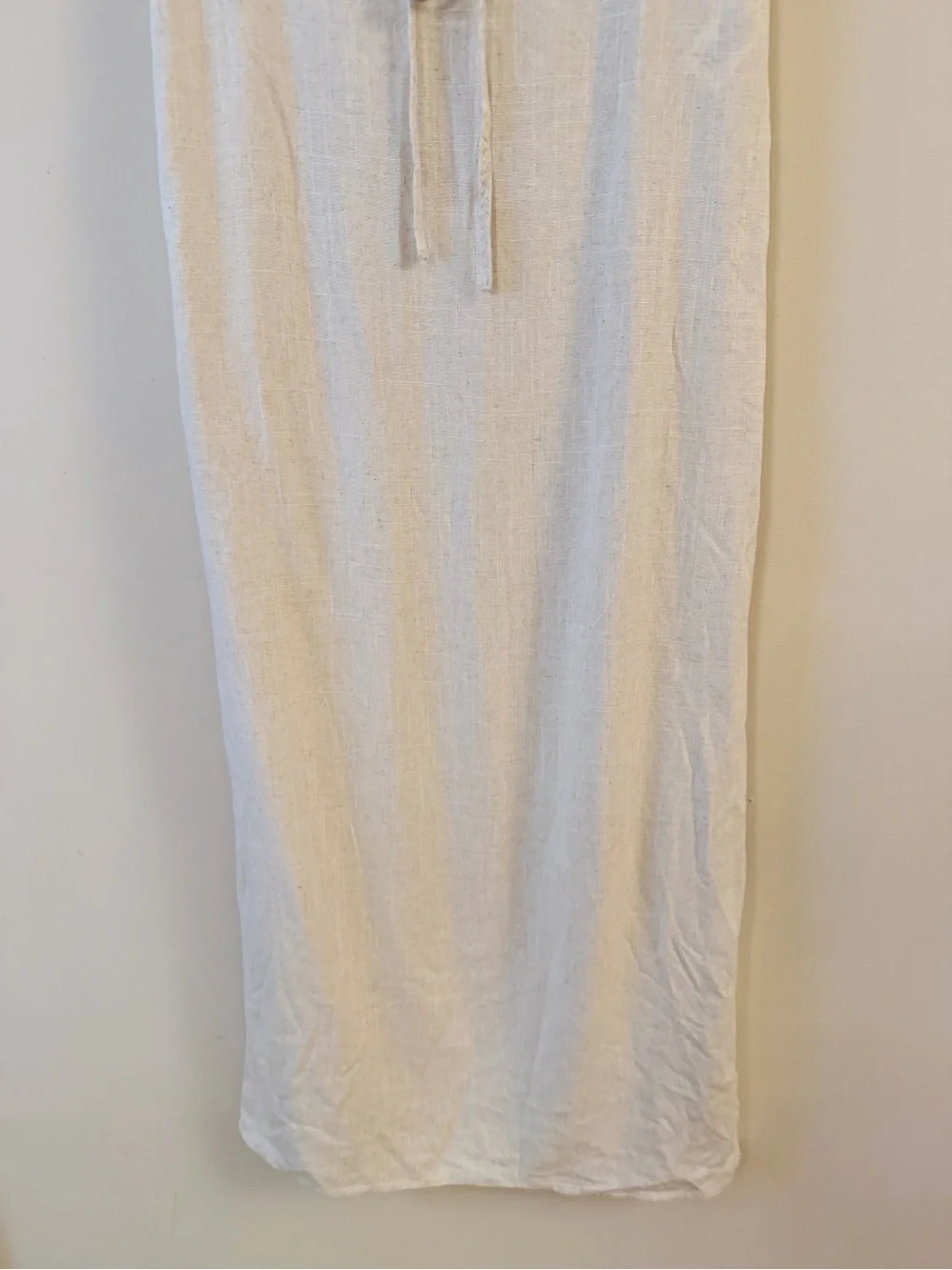 Song of Style by Aimee Song Revolve Linen Blend Midi Skirt Size Small